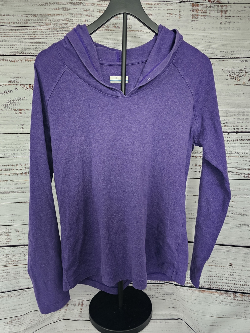 Columbia Purple Lightweight Hooded Pullover